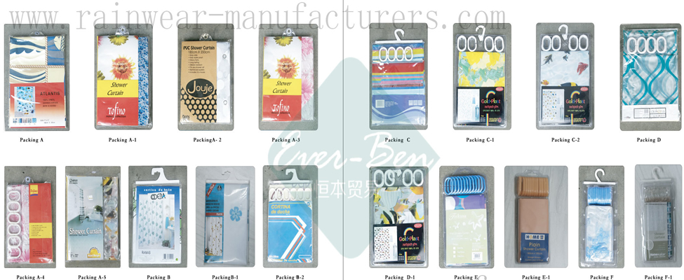 110-111 China plastic shower curtain liner wholesaler